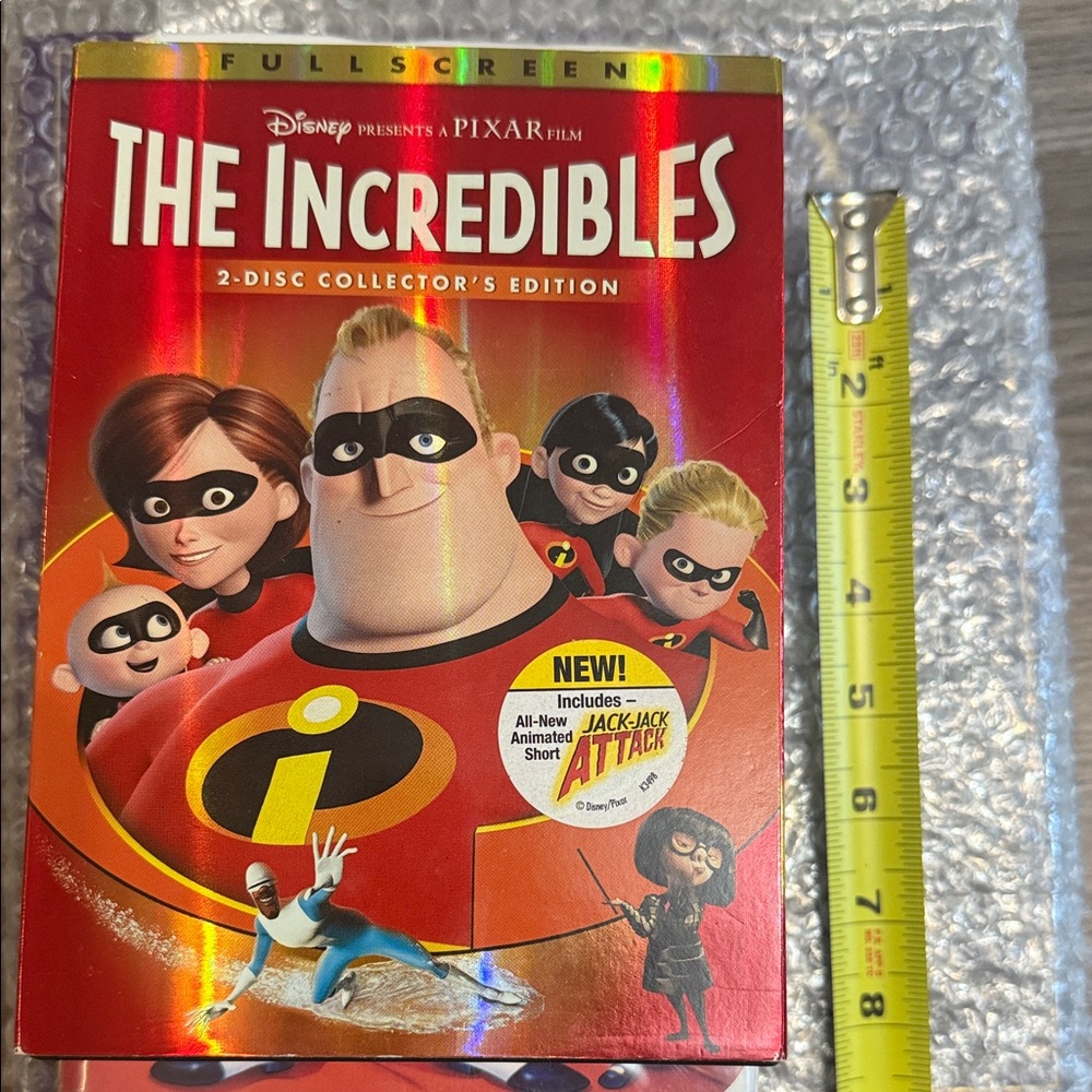The Incredibles 2-Disc Collector's Edition DVD - Red